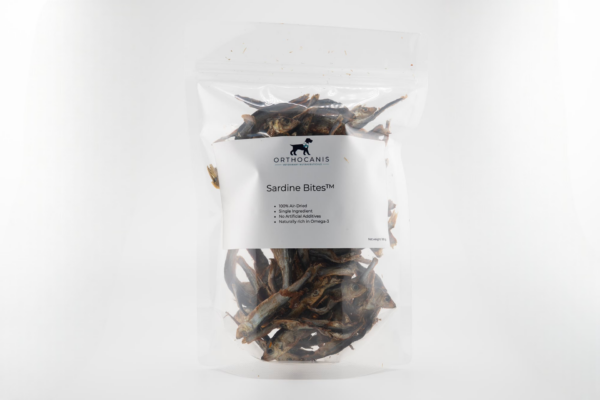Verpakking ORTHOCANIS Sardine Bites, 100 g